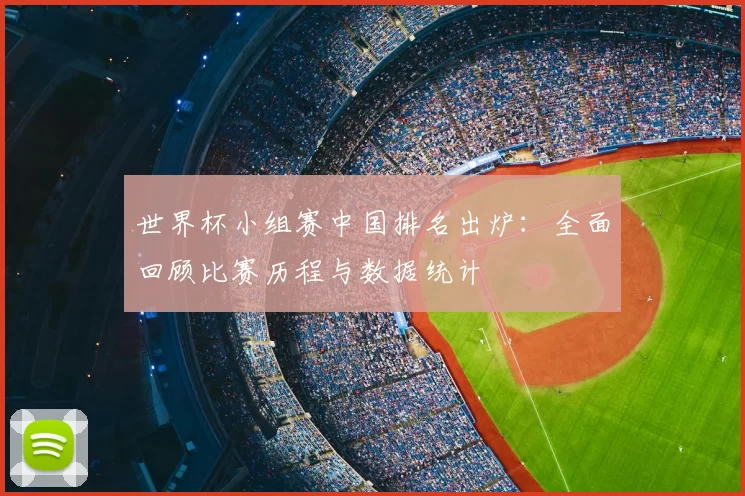 世界杯小组赛中国排名出炉:全面回顾比赛历程与数据统计
