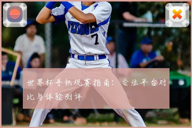 世界杯手机观赛指南:合法平台对比与体验测评