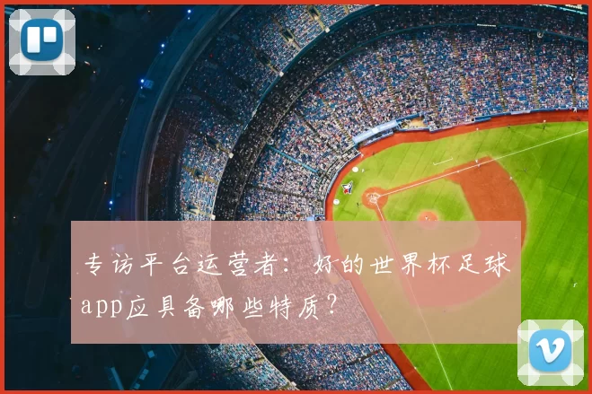 专访平台运营者:好的世界杯足球app应具备哪些特质?