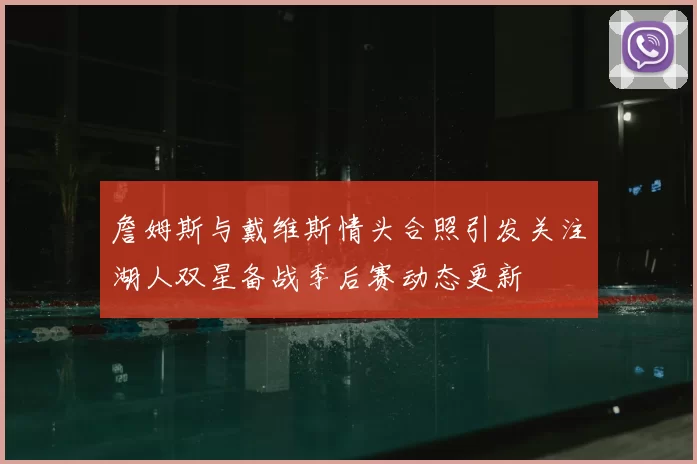 詹姆斯与戴维斯情头合照引发关注湖人双星备战季后赛动态更新