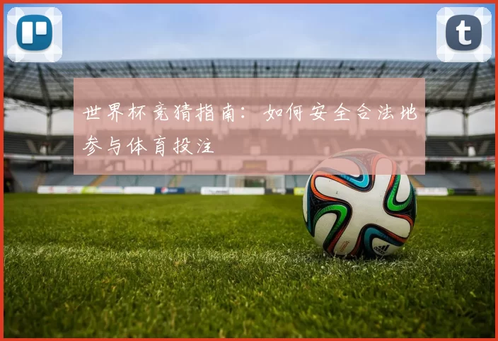 世界杯竞猜指南:如何安全合法地参与体育投注